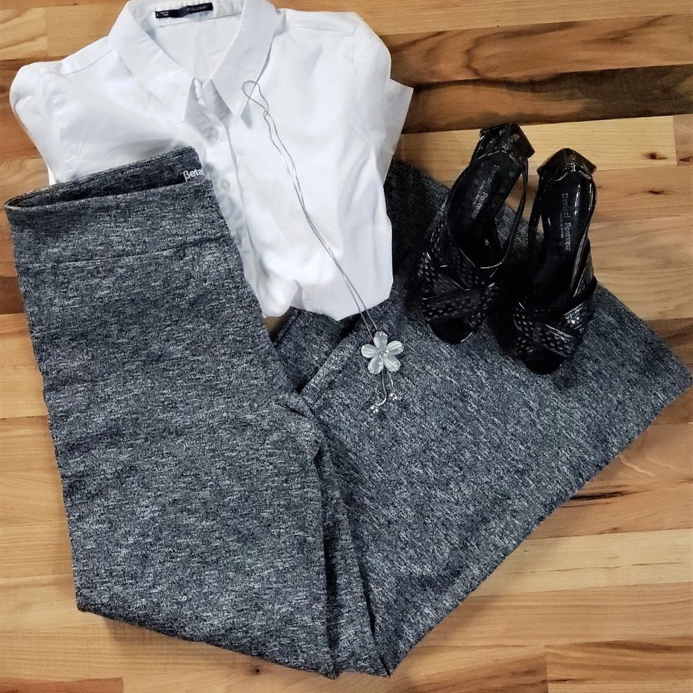 Women's Yoga Pants for Work - Wide Leg XL